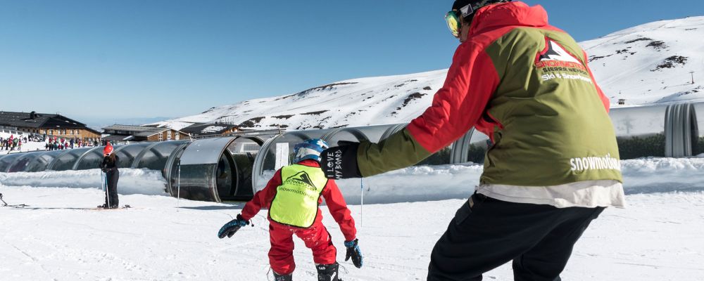 clases snowboard valdelinares